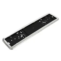 Stylish Russian Plate Frame Cover Waterproof Stainless Steel Car License Number Plate Holder Light Weight Easy Installation