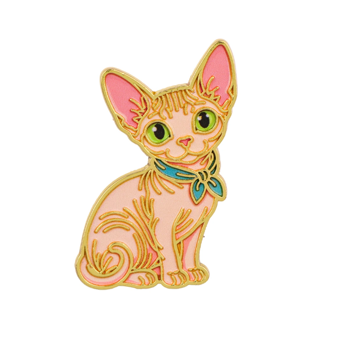 Cute Cat Brooch Cartoon Enamel Pins Badges for Backpacks Women's Lapel Pin Animal Collection Gifts Cosplay Accessories image 3