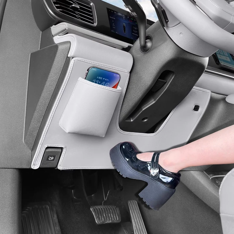 

For BYD Sealion 6 DM-i/EV Main Driving Anti-kick Pad Under Steering Wheel Protective Pad Cover Interior Products Accessories