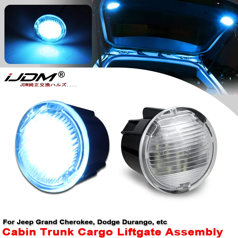 Interior Cargo Trunk Lift Gate LED Lights For 2011-2021 Dodge Durango Jeep Commander Grand Cherokee Chrysler Cruiser 5023881AG
