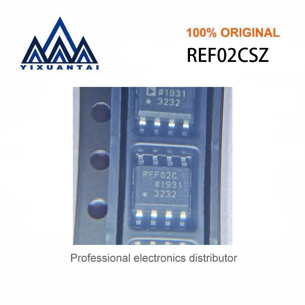 10pcs/Lot  REF02CSZ  REF02CSZ-REEL7  REF02CS Marking  REF02C【V-Ref Precision 5V 8mA 8-SOIC】New