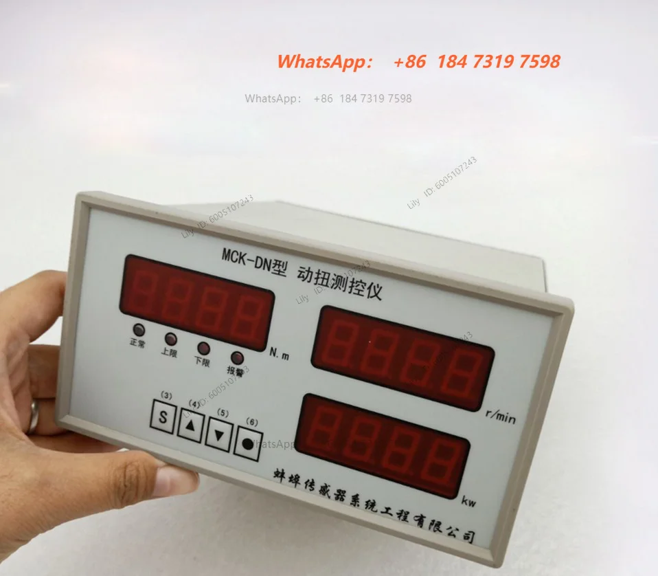 Indicator +Dynamic Torque Sensor Rotary Speed Torque Sensor Motor Speed Tester Torque Power Detecter