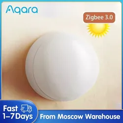 Aqara Sensore di luce T1 Sensore di luminosità Zigbee 3.0 Rilevatore di luce per casa intelligente Controllo APP magnetico Aqara Home Homekit APP