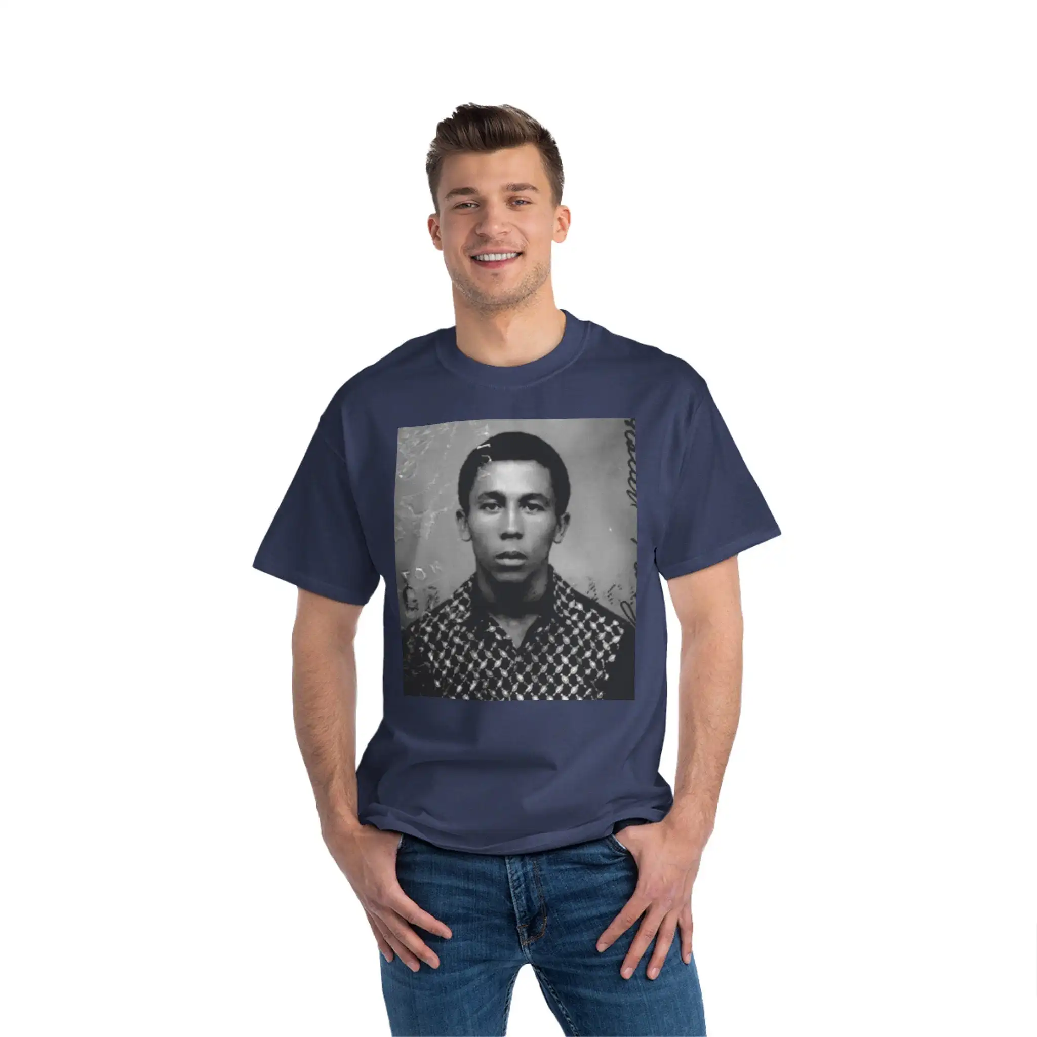 

Beefy футболка для мальчиков Marley, дизайн органического мира, декор абстрактный христианский