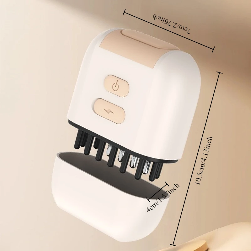 EMS مكركرنت فروة الرأس قضيب السائل مشط تدليك مشط زيت طبيعي السائل توجيه فروة الرأس مدلك العلاج بالضوء الأحمر