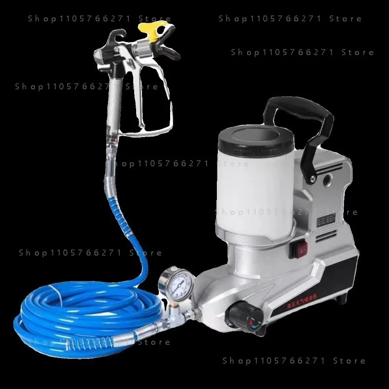 YBJ-1600W High Power Airless Paint Sprayer Portable Electric Spray Gun for Home & House Painting 220V/110V