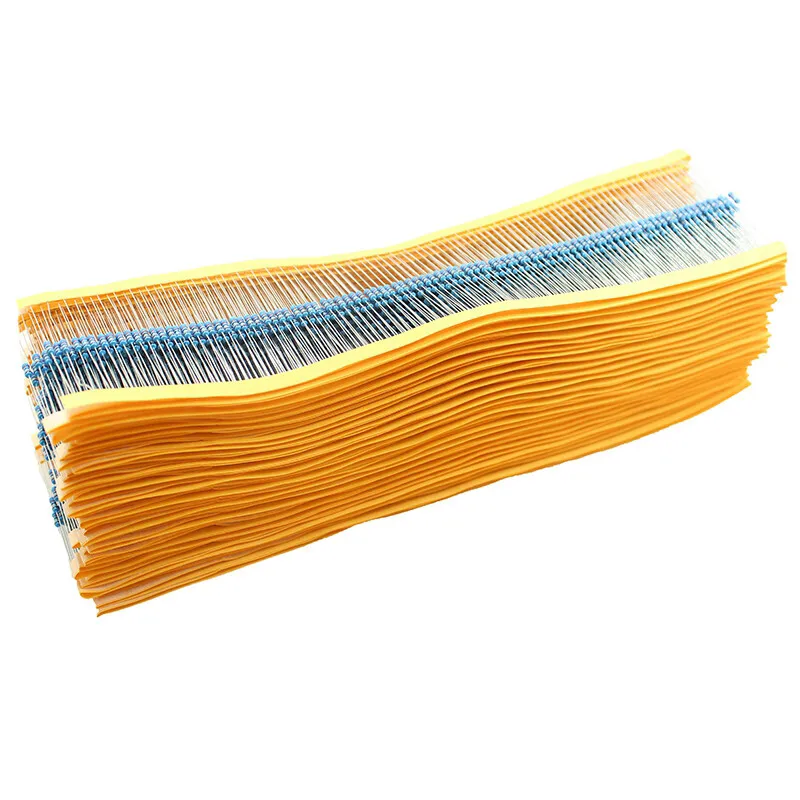 100pcs 1/4W 1% Metal film Resistors-Full Range of Values 0.1 to 10M