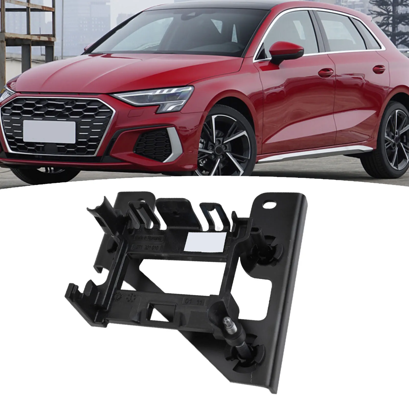 

Черный кронштейн датчика ACC Стабильные характеристики Высокая надежность Номер детали OEM 5Q0907461A Идеально подходит Совершенно новый