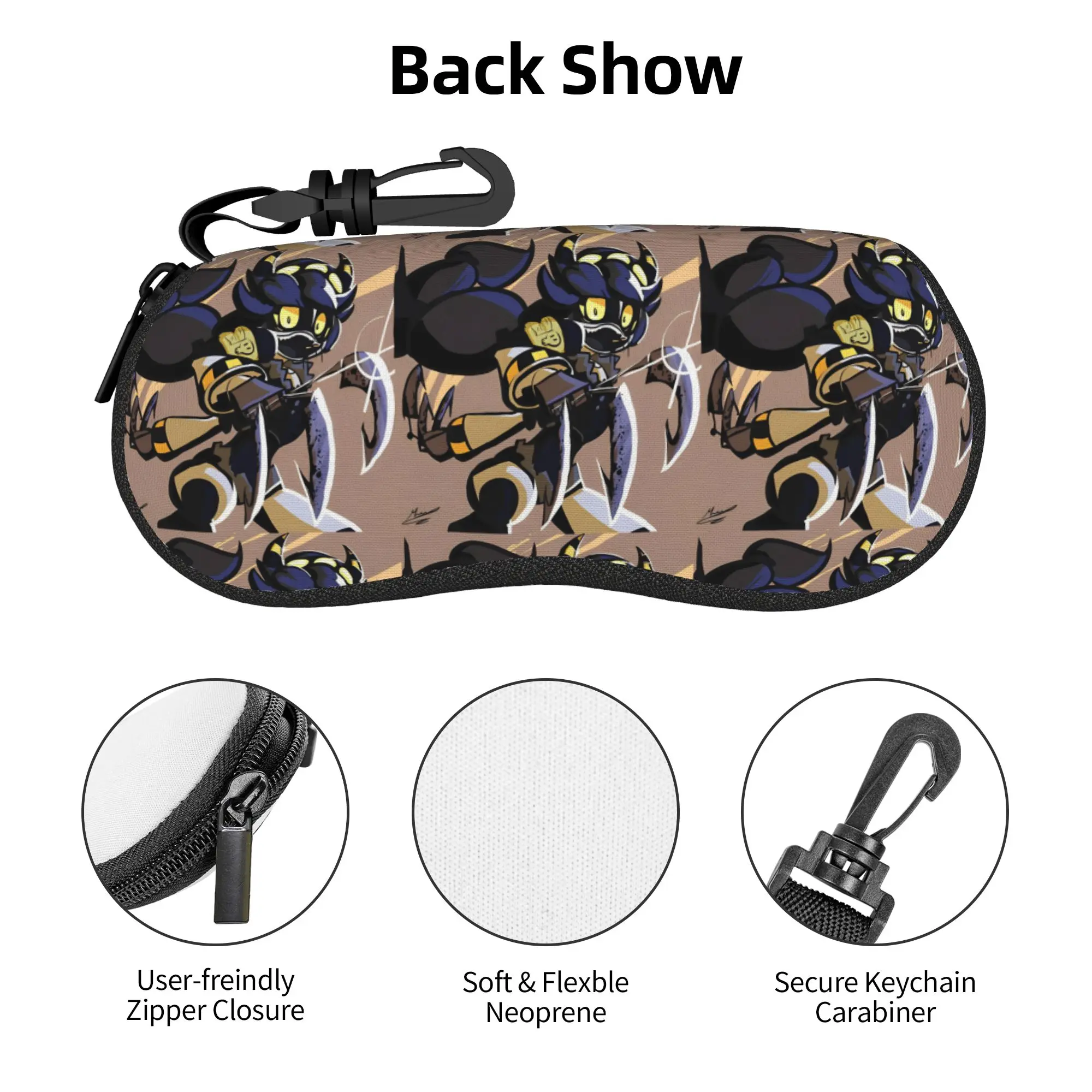M-Murder D-Drones Glasses Case Cover Men Women  Sunglasses Case Fashion Portable Eyewear Box Daily Eyeglass Protector