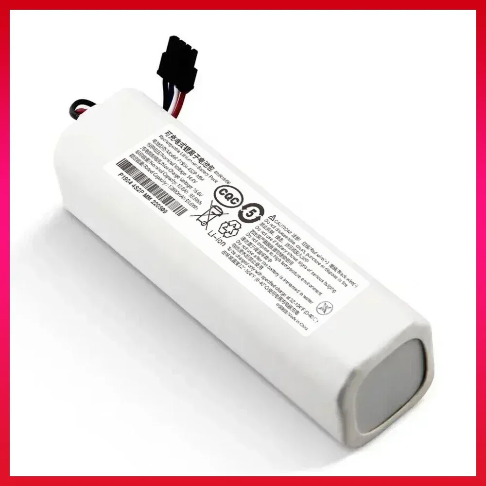 

Original 14V 12800mAh P2008-4S2P-MMBK Replacement Battery For Dreame F9 D9 L10 Pro Plus RLS3 RLS5 RLS5L RLS5D Accessories Parts