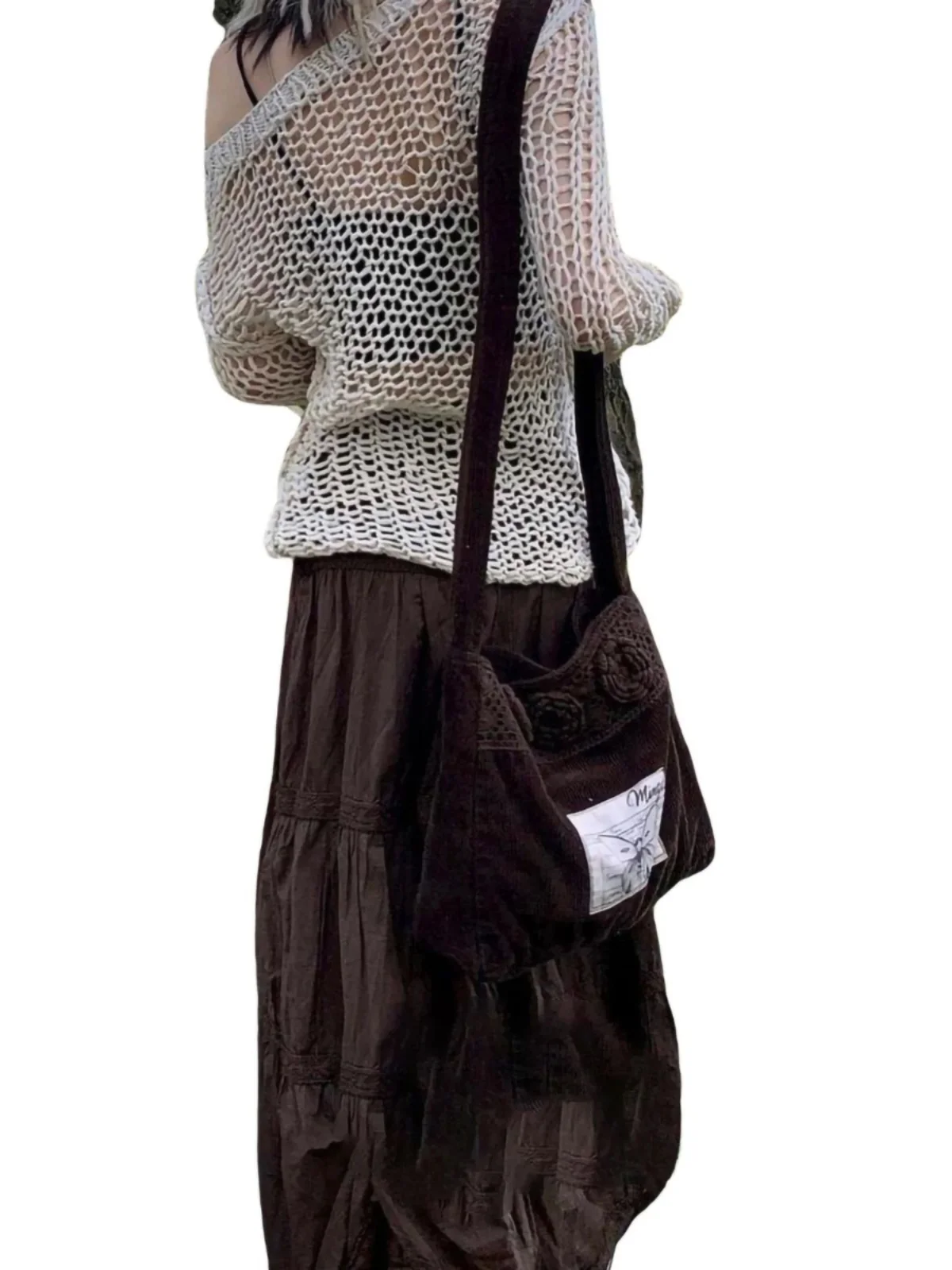 Jupe Patchwork décontractée pour femmes, couleur Pure, jupe décontractée, tissu Polyester, Design taille haute, printemps été automne