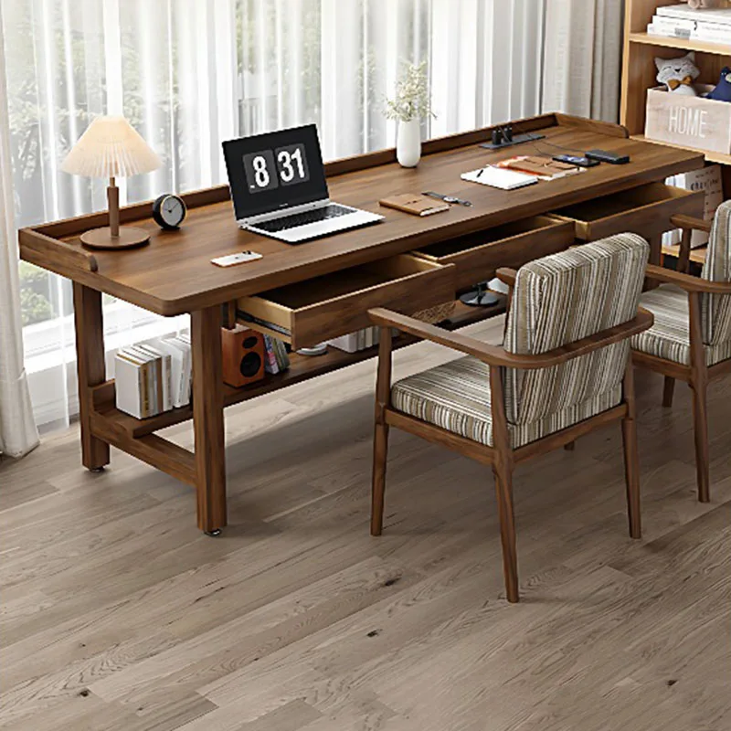 Rectangle Decoration Office Desk Fashion Luxury Design Vintage Professional Office Desk Drawer Mesa Ordenador Room Decorations