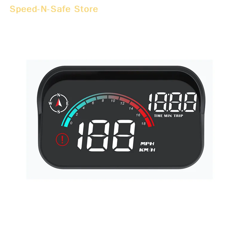 

M22 Car HUD Head-Up Display – Universal Digital GPS Speedometer With HD LCD Projection For Windshield Glass Compatibility In All