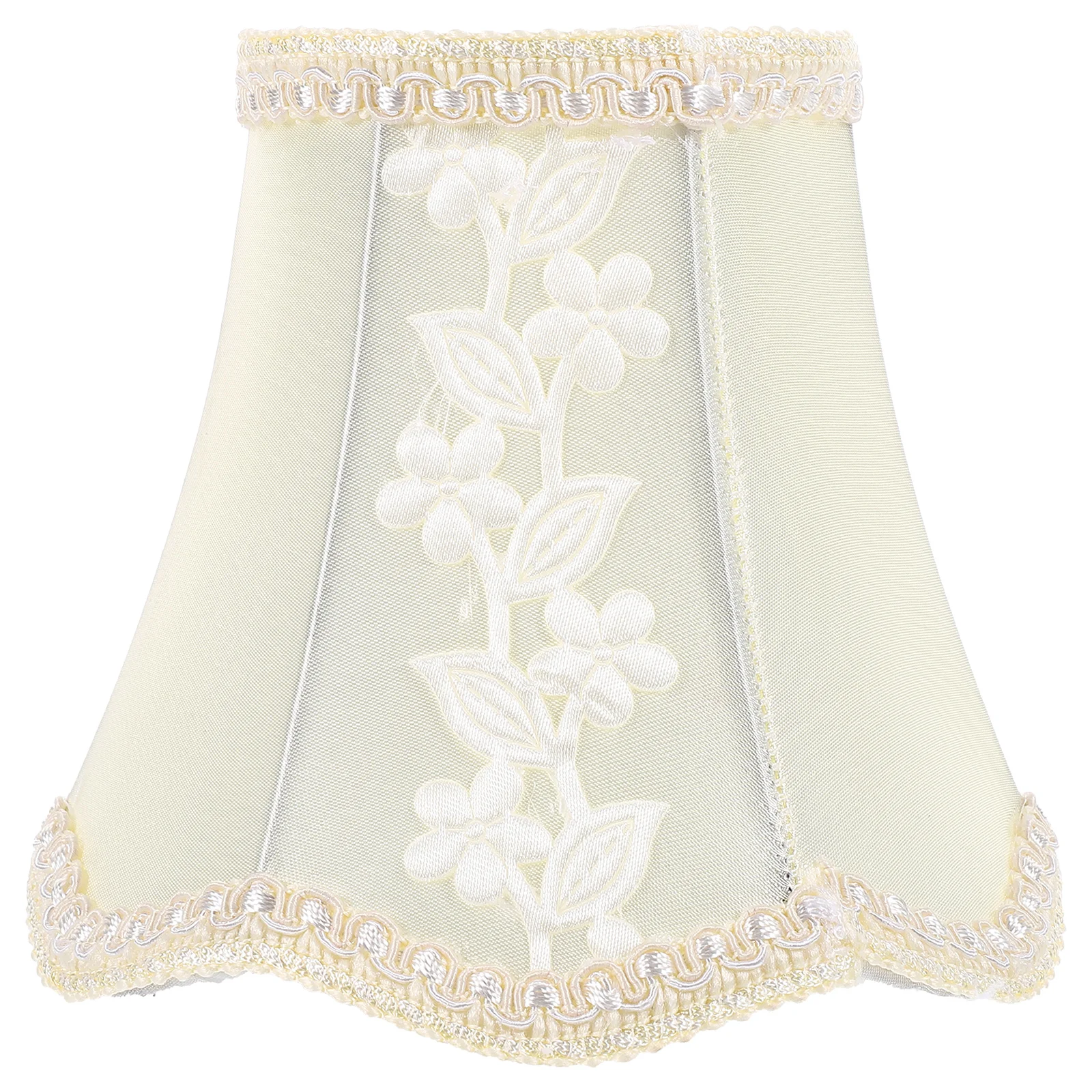 

1pc Cloth Ceiling Lamp Shade Dustproof Light Cover Home Decor Accessory Simple Design For Bedroom Wall Floor Light