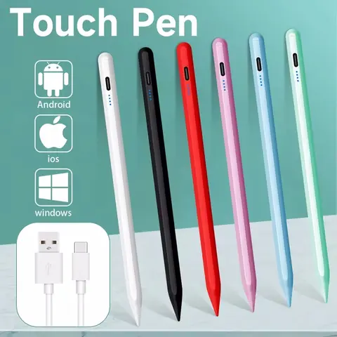 iPad 용 태블릿 터치 펜용 범용 스타일러스 펜 Huawei 용 Apple Pencil 휴대 전화 Lenovo Samsung Phone Xiaomi Redmi
