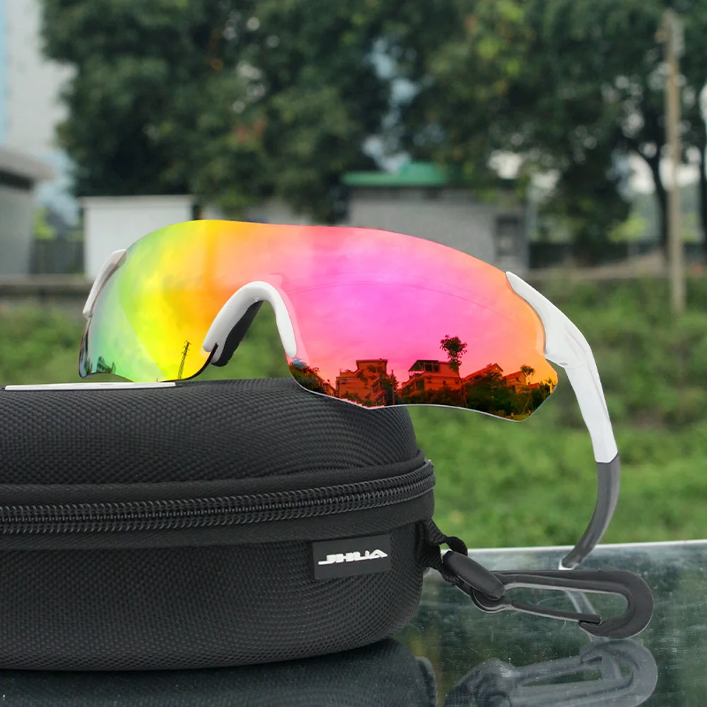 

Очки для бега, противотуманные поляризационные солнцезащитные очки, профессиональные спортивные на открытом воздухе, ветрозащитные солнцезащитные очки для езды на велосипеде для мужчин и женщин