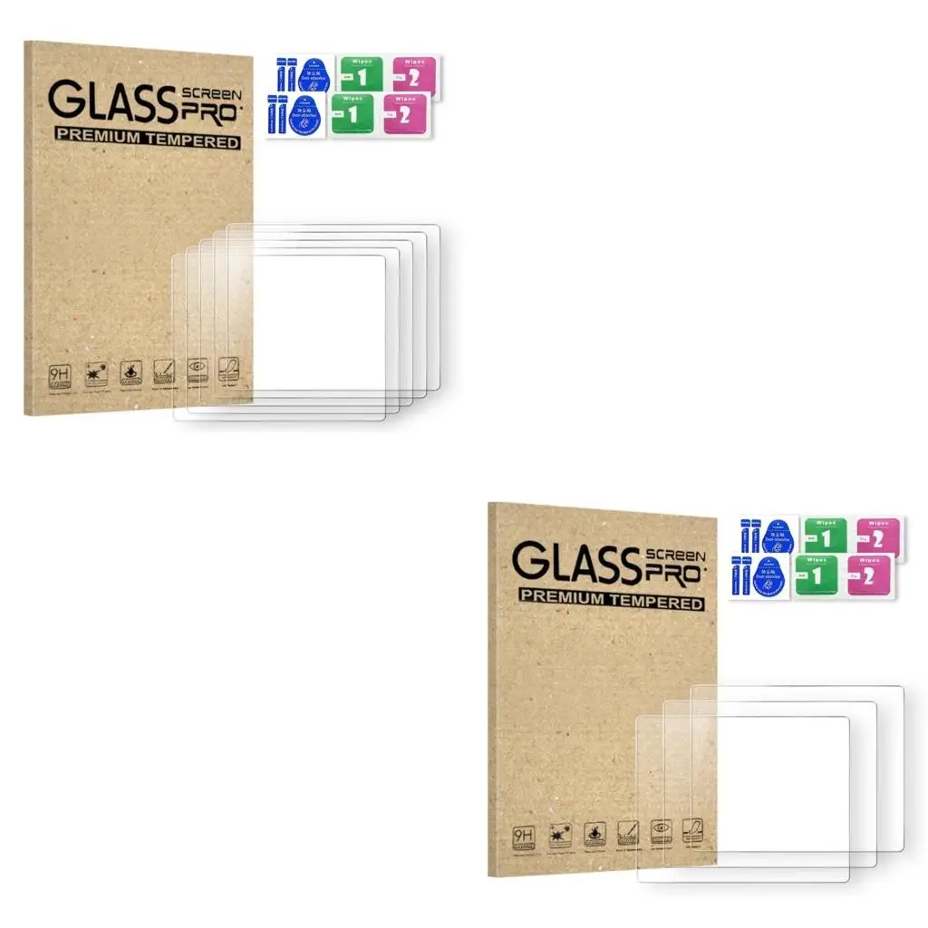  2/3/5Pcs Screen Protector for R36S/R35S/RGB20S Video Game Consoles AntiScratch Tempered Glass Protective Film