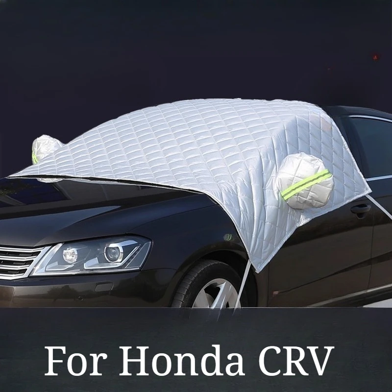 For Honda CRV Car Jacket Car Covers Half Cover Front Windshield Frost Cover Special Snow Shield Snow Protection Frost Protection