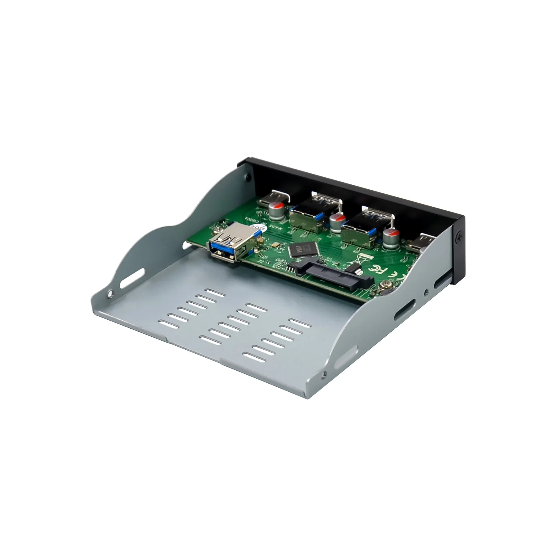 SUNWEIT ST662 Компьютерные аксессуары Передняя панель 4 порта 3,5 "передняя часть USB3.1 2A2C 820 USB-концентратор Разветвитель Внутренний комбинированный кронштейн Адаптер