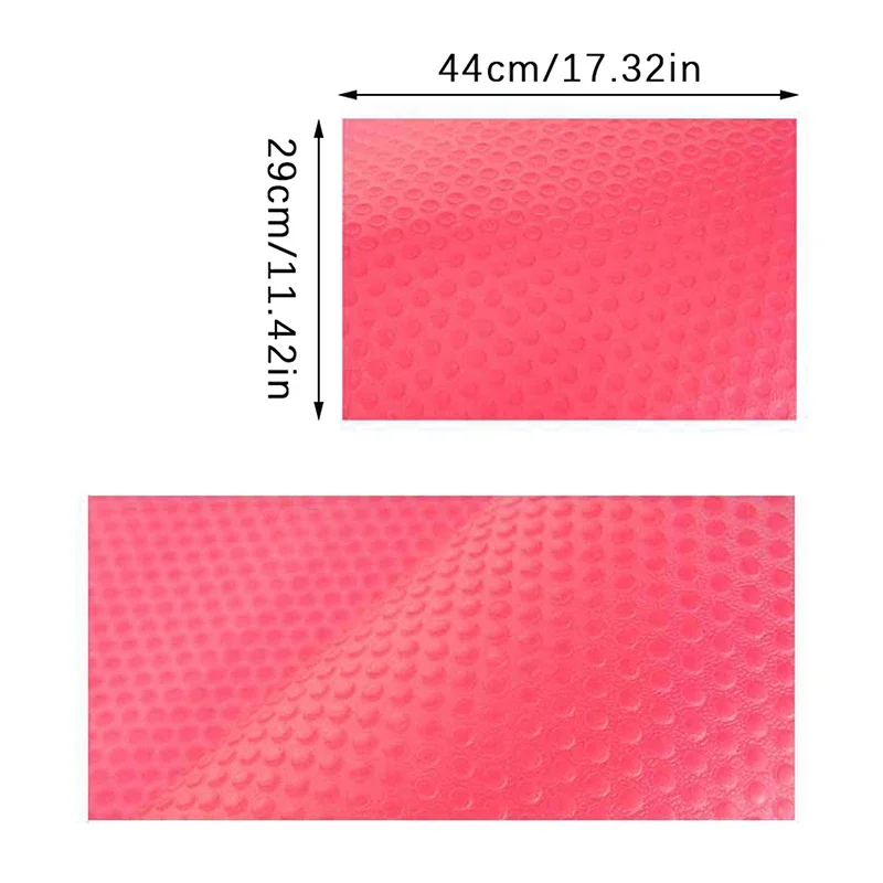 4PCS EVA Waterproof Refrigerator Liner Mat Washable Mildew Kitchen Pad Anti-oil Cabinet Drawer Placemat Heat-insulat Fridge Mat