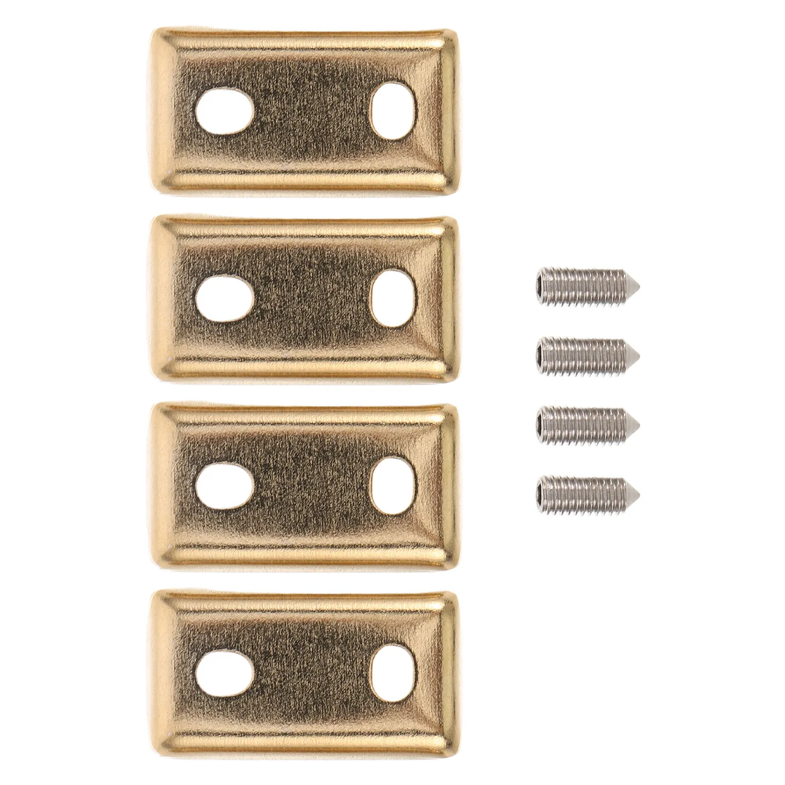

4Pcs 36x20mm Bath Towel Rack Brackets Stainless Steel Base Washers Heavy Duty Support for Towel Bar and Toilet Roll Holder