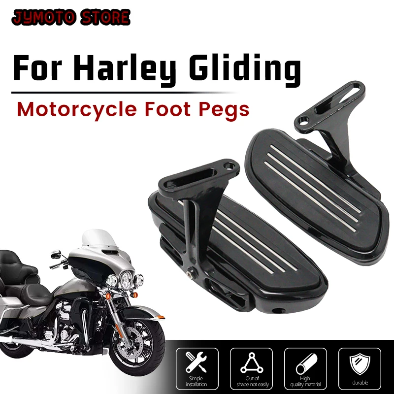 

Motorcycle Pedals FOR Harley Road King Grand Glide Road Glide Street Glide Extreme Glide 1997-2018 Passenger Rear Pedals