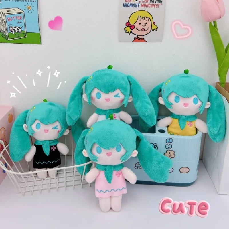 Hatsune miku anime schlüssel bund kreative drei dimensionale plüsch schlüssel bund cartoon anhänger schlüssel anhänger zubehör mode geschenke neu