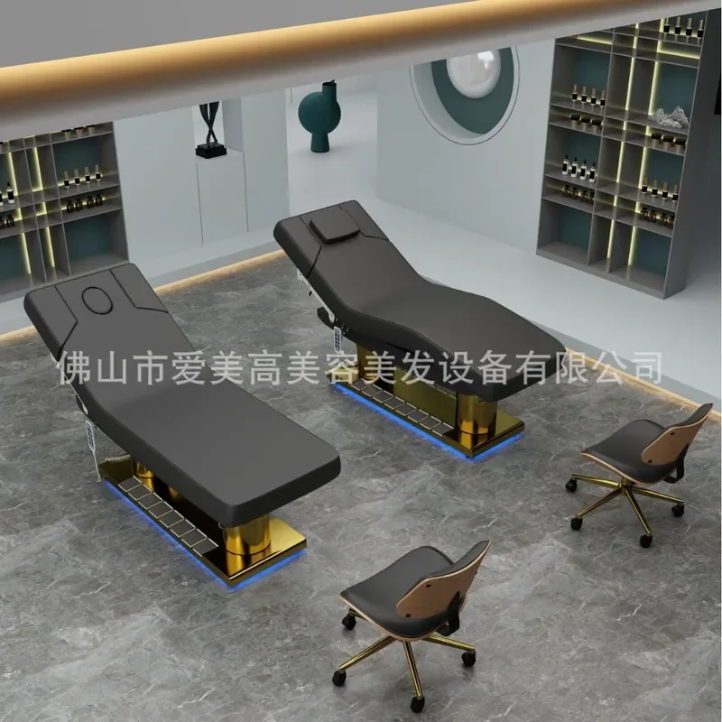 Electric Adjustable Beauty Bed for Tattoo Massage Injection Salon Furniture