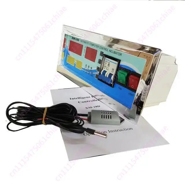 XM-18D Digital Automatic Egg Incubator Thermostat Controller AC 220V Mini Control System with Temperature Humidity Sensor