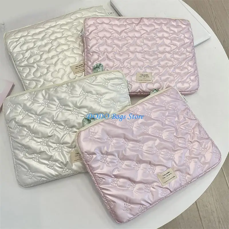 حقيبة كمبيوتر محمول مقاس 13/15 بوصة بمقبض مقاوم للماء وحقيبة حماية للكمبيوتر المحمول وحقيبة حمل للكمبيوتر المحمول للعمل أثناء