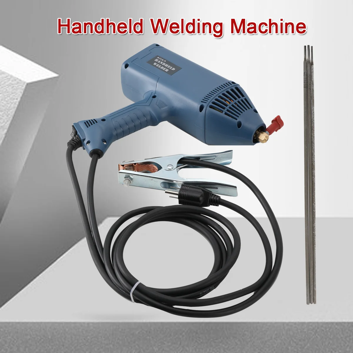 

Handheld Welding Machine 110V Portable Electric Welder Handheld Welding Machine Kit W/ Digital Display