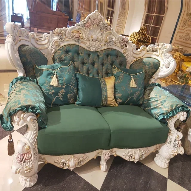 A Elegant Style Arabic Couch Furniture Lounge Chair Living Room Sofa Set