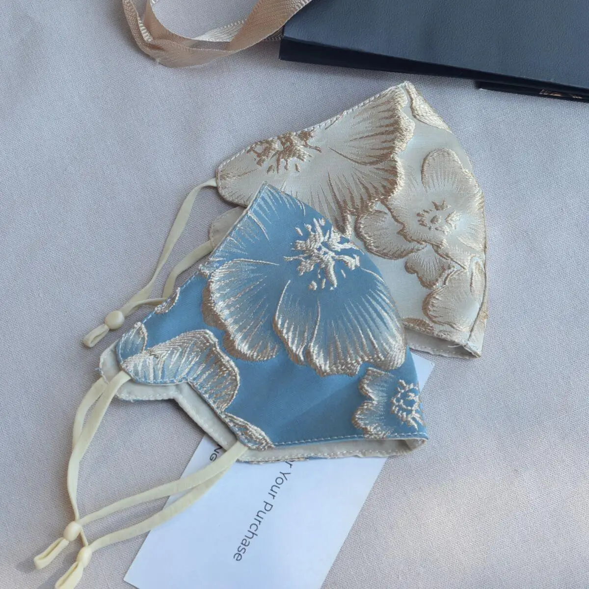 New 2026 Summer Ethnic Style Embossed Process Floral Mask Dustproof Sunscreen Breathable Washable Decorative Medical Environm...