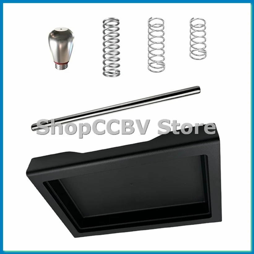 Low Profile Drip Tray One Hole Steam Tip and 9 Bar 6 Bar OPV Spring Modification Kit for Classic Pro-A07G