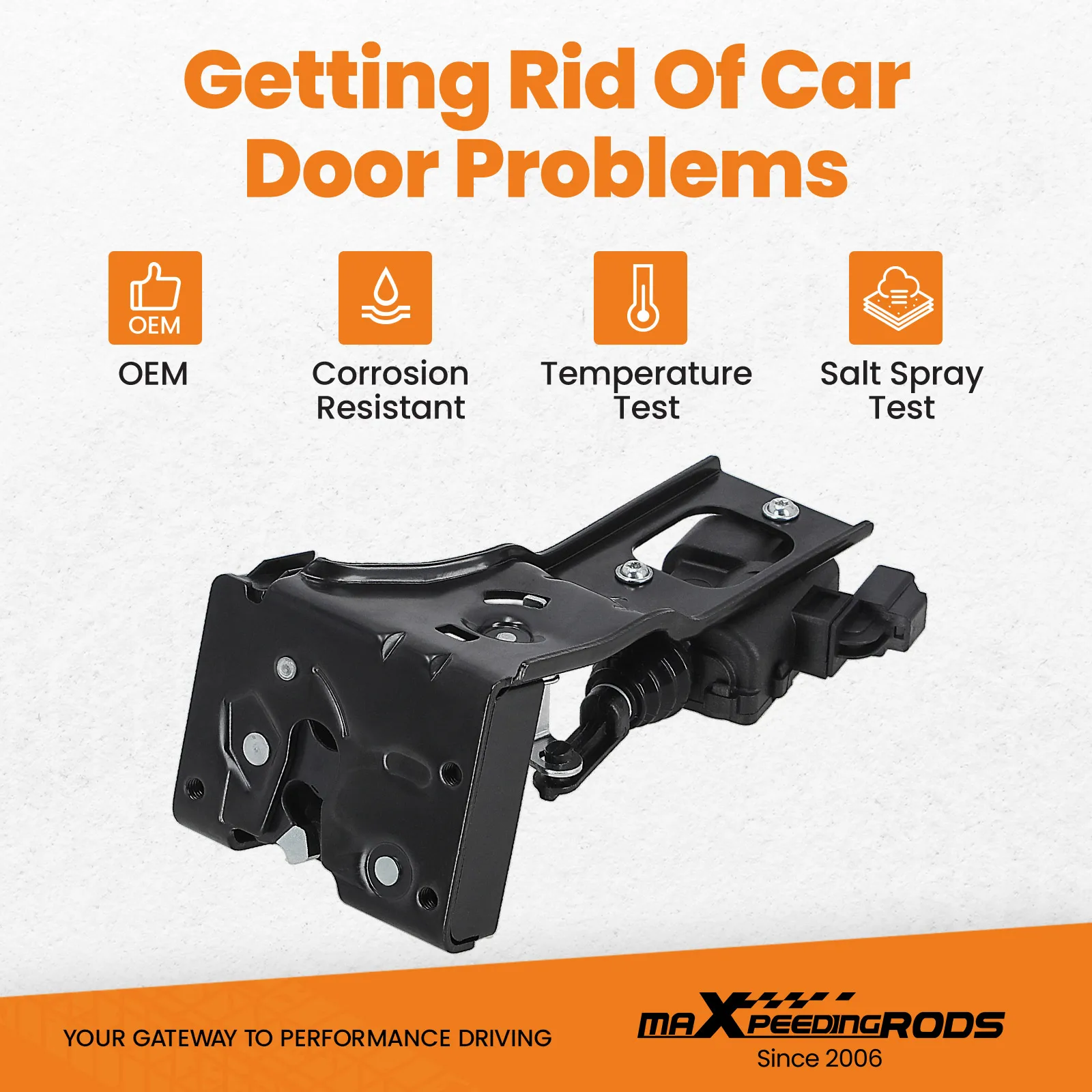 Actuador de bloqueo de puerta trasera izquierda para Ford Escape 09-12, Mazda Tribute 2008, 2009, 2010, Mercury Mariner 09, 10, 11, 9L8Z7843150B