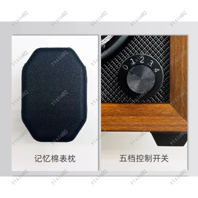 Automatic Watch Winder Vertical Single Watch Rotation Winding Storage Box