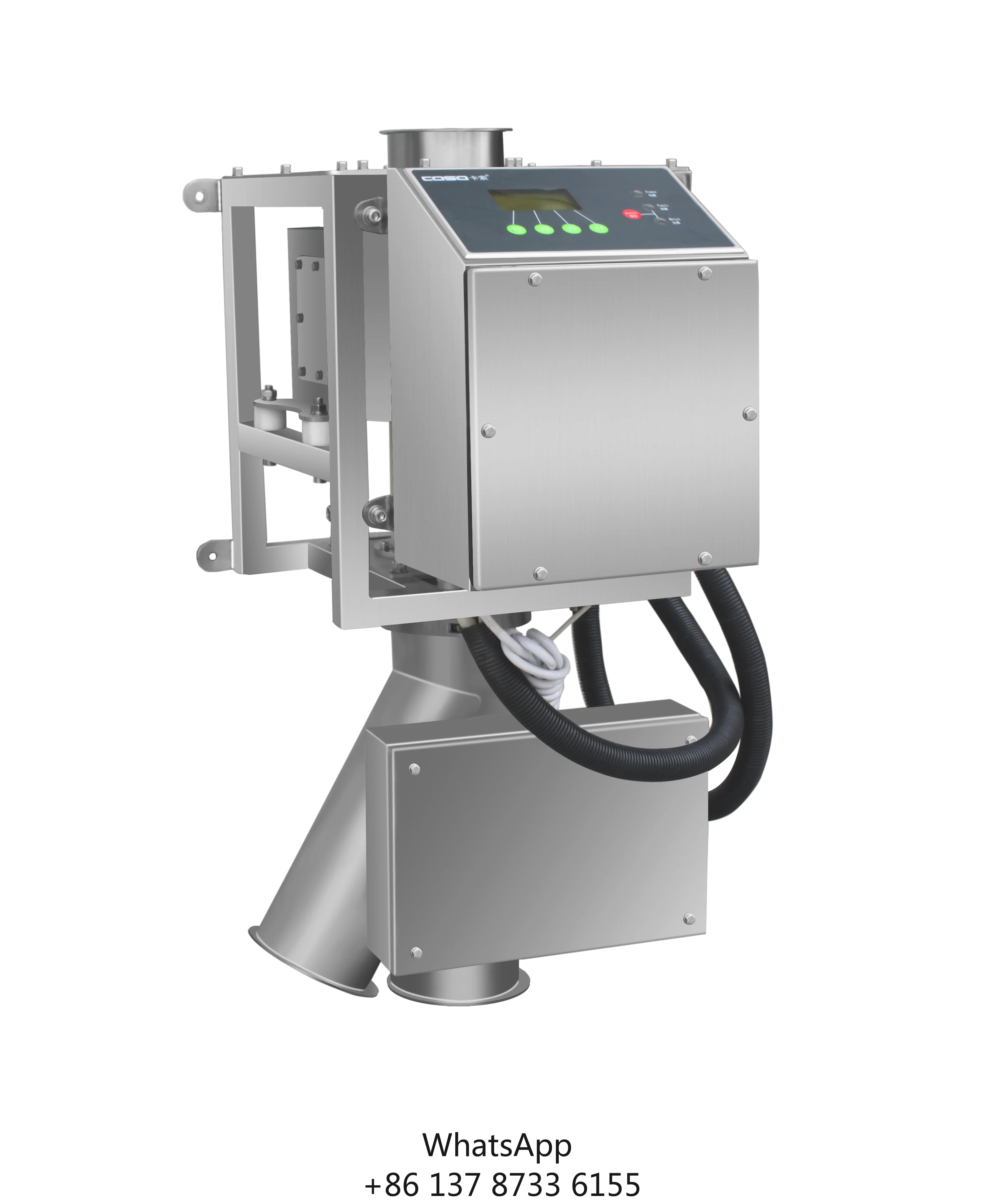High Sensitive 0.3mm Food Industry Powder Metal Separator For Plastics