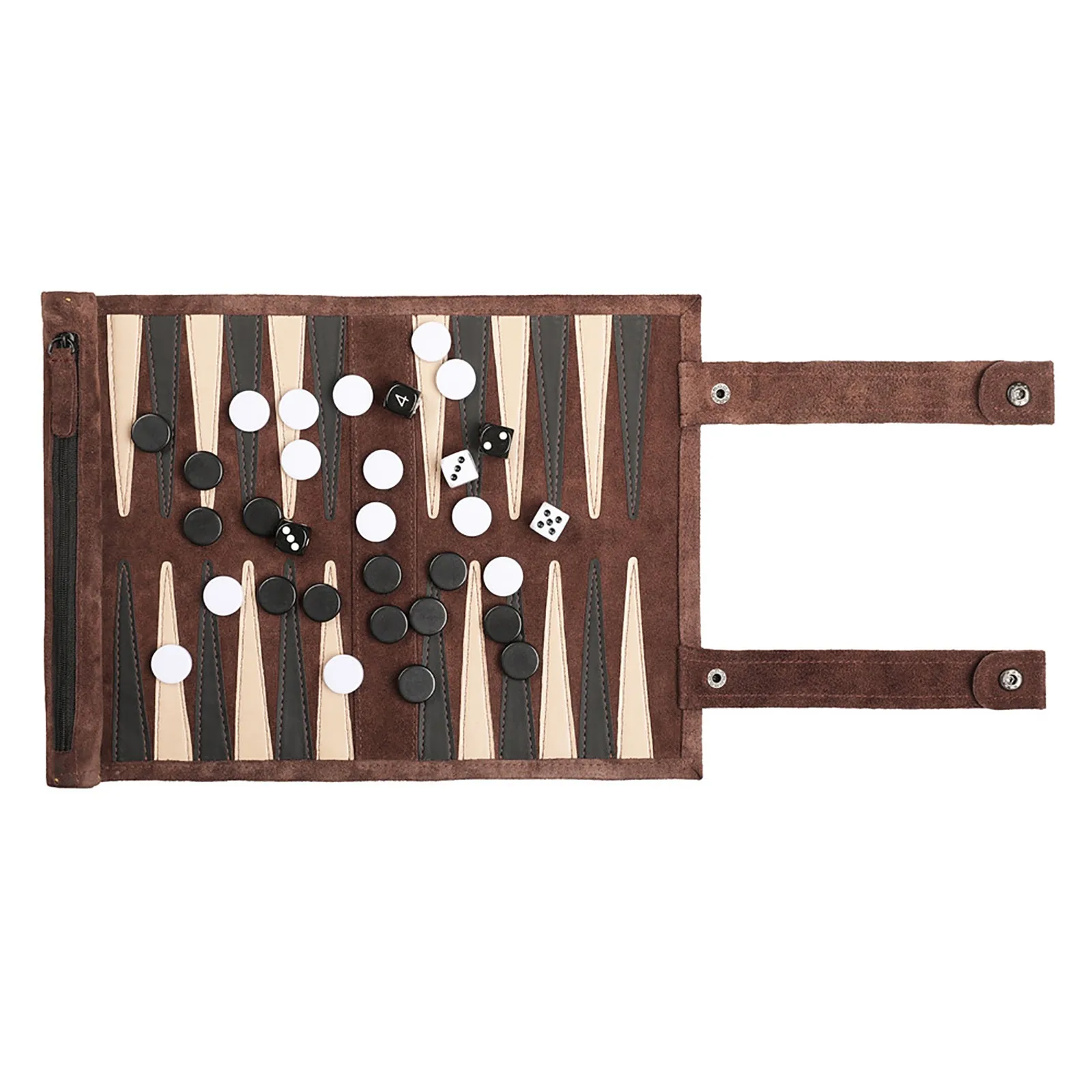 

Chess Backgammon Board Game Travel Set Chess Board Set Strategy Board Game Playing Pieces Dice Cups Wooden Chess For Table Games