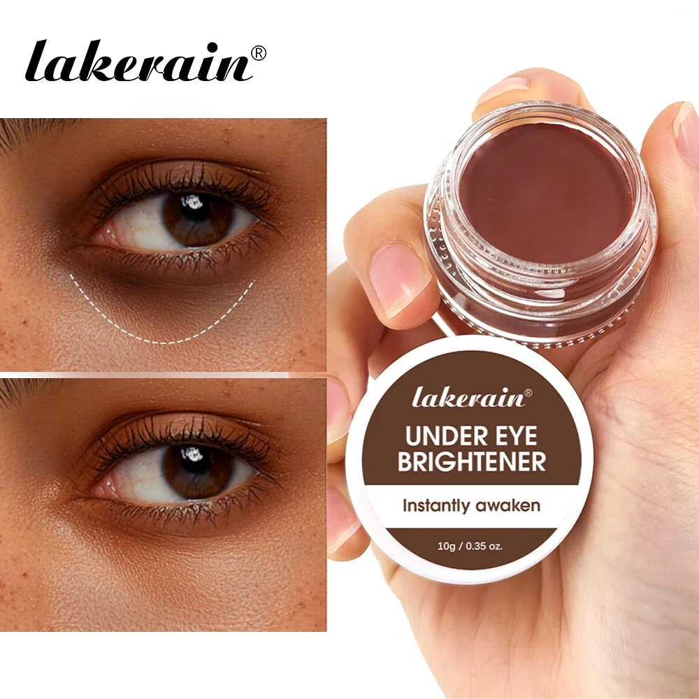 Lakerain 4 couleurs correcteur éclaircissant pour les yeux naturel même ton de peau longue durée tridimensionnel