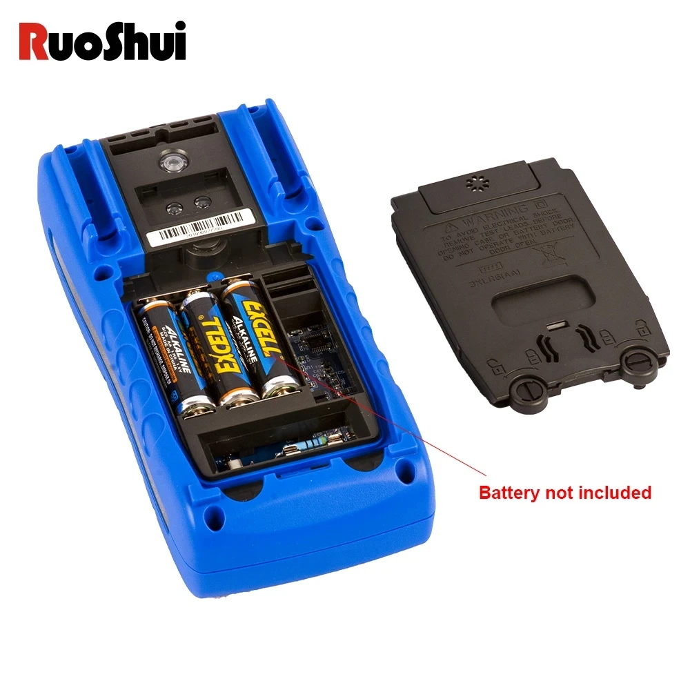 Ruoshui 79+ Process Multimeter Thermocouple Frequency 24V Loop RTD VFC Resistance Simulate DC AC Voltage Current Digital Tester