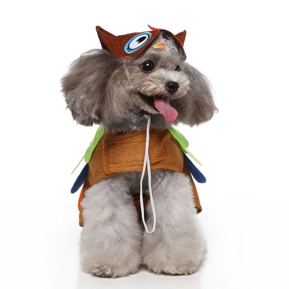 

1Set Pet Garment Halloween Christmas Cosplay Funny Soft Breathable Dog Costume Lightweight Creative Festival Pet Clothing Party