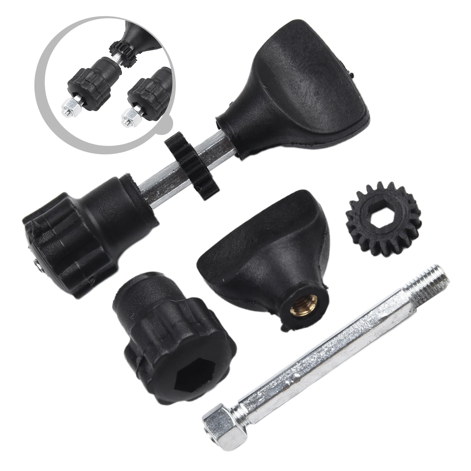 2 PCS Wooden Router Base Trimming Milling Machine Base Electric Trimmer Machine Base Gear Screw Power Tools Accessories