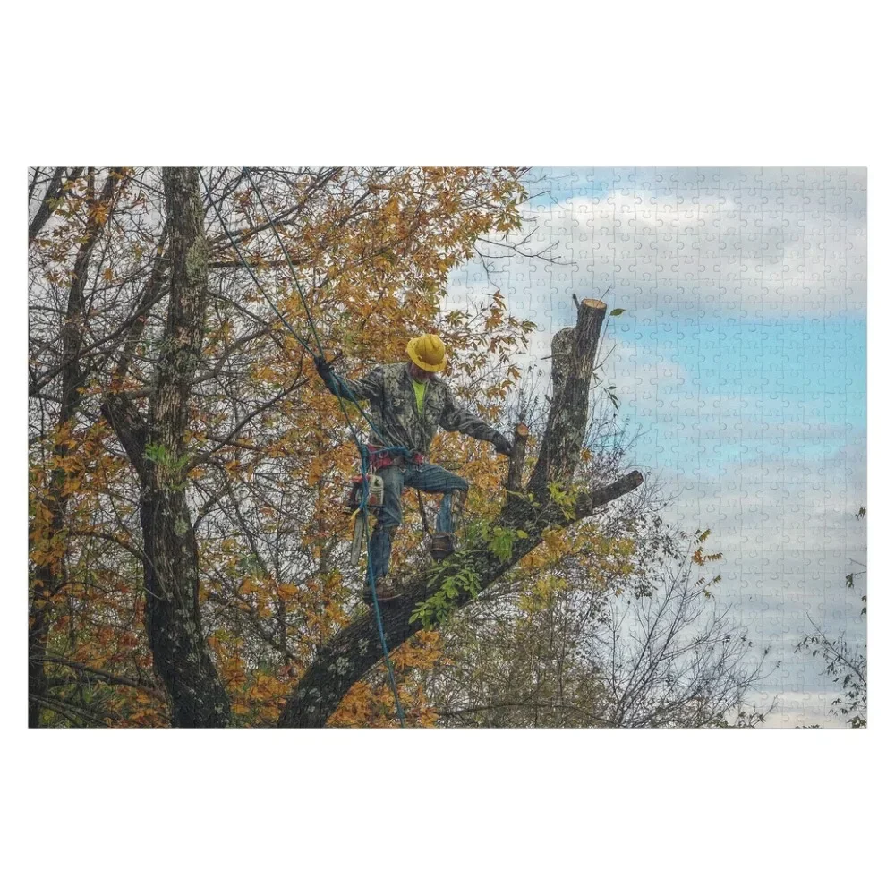 

Tree Surgeon Jigsaw Puzzle Woodens For Adults Customs With Photo Puzzle