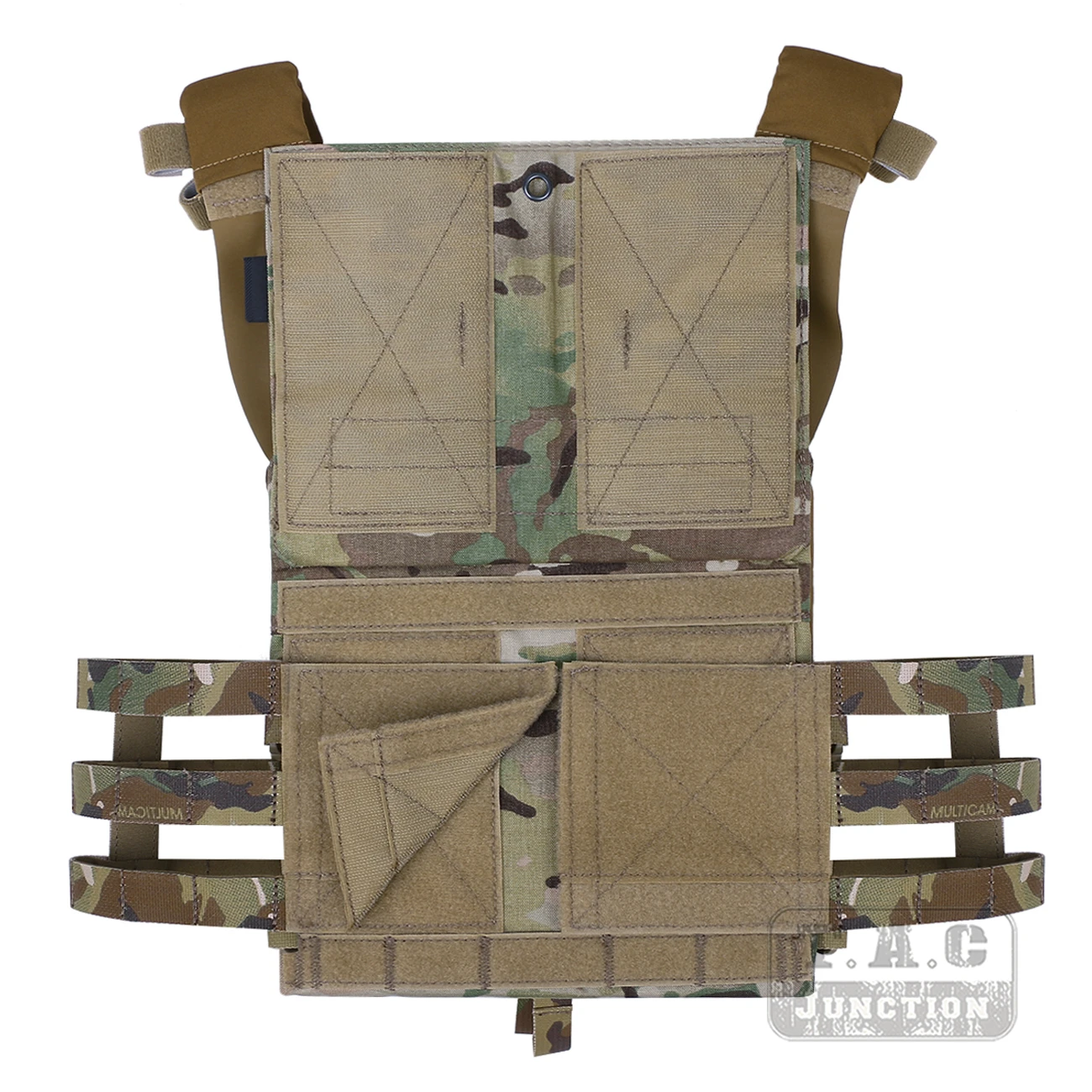 Emersongear Tactical Plate Carrier Vest Emerson Lightweight Vest Body Armor + Plates Tactical Gear