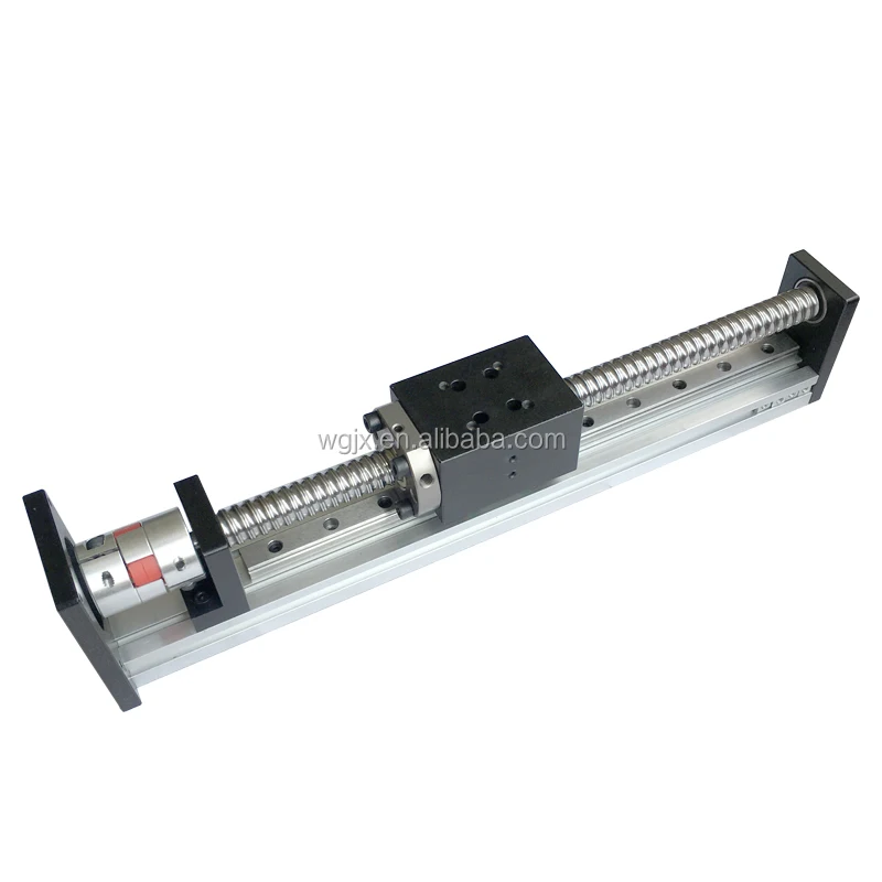 Linear Guide Rail Slide Ball Screw Motion Table CNC Linear Guide Stage in 200mm Stroke