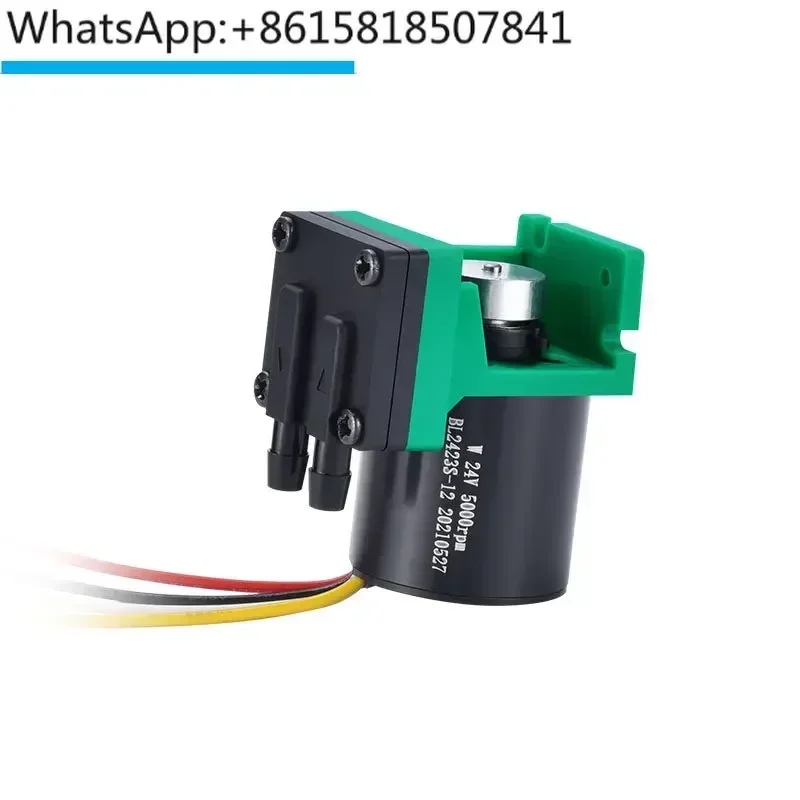 PENGPU Mini Vacuum Pump 12V Negative Pressure  24V Mini Air Pump 6V Brushless Motor Long Life Sampling Pump