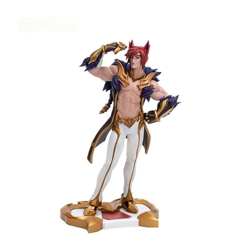 

Goods in Stock Genuine LOL The Boss Sett 28CM Game Character Static Products of Peripheral Character Toy Models Birthday Gift