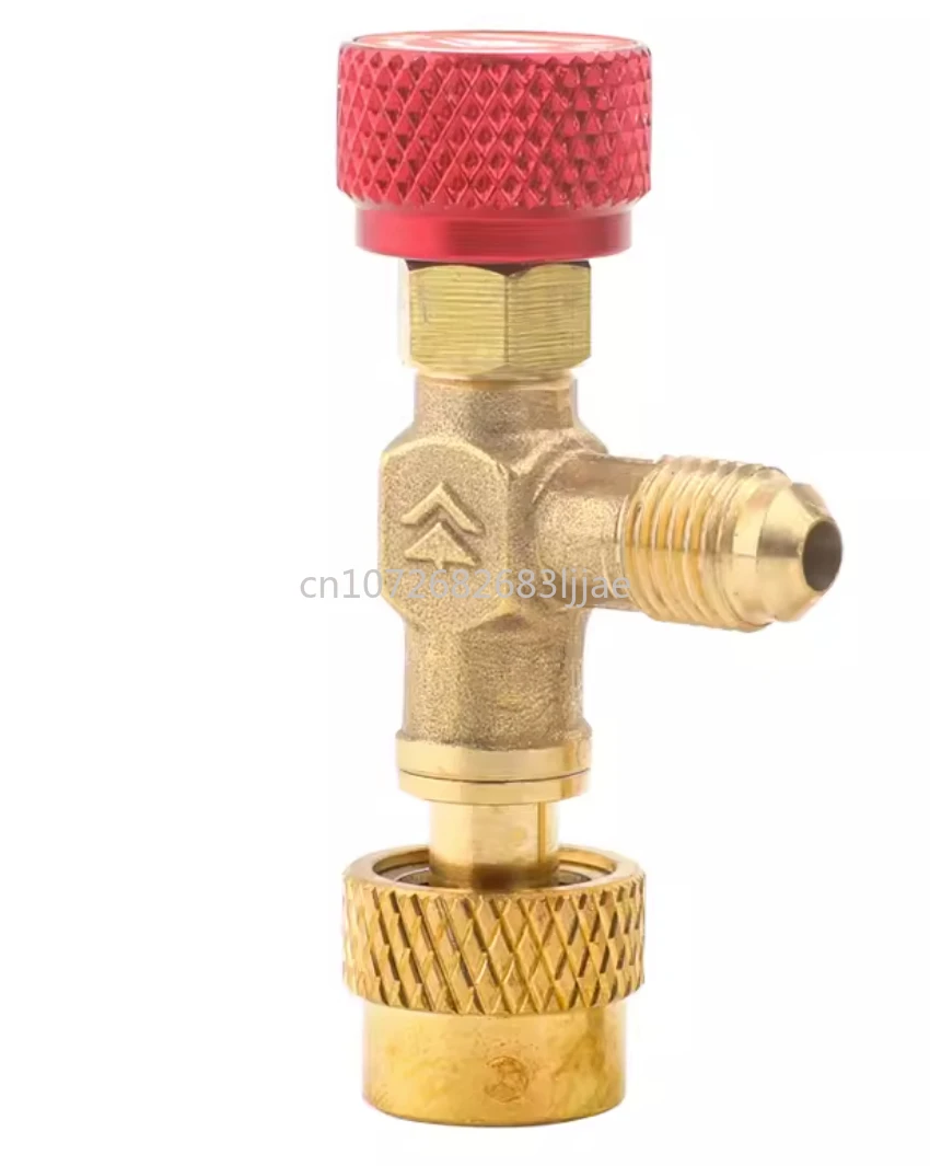 HS-1221/1222 Air Conditioning Feeding Safety Valve R410a Refrigerant Charging Valve