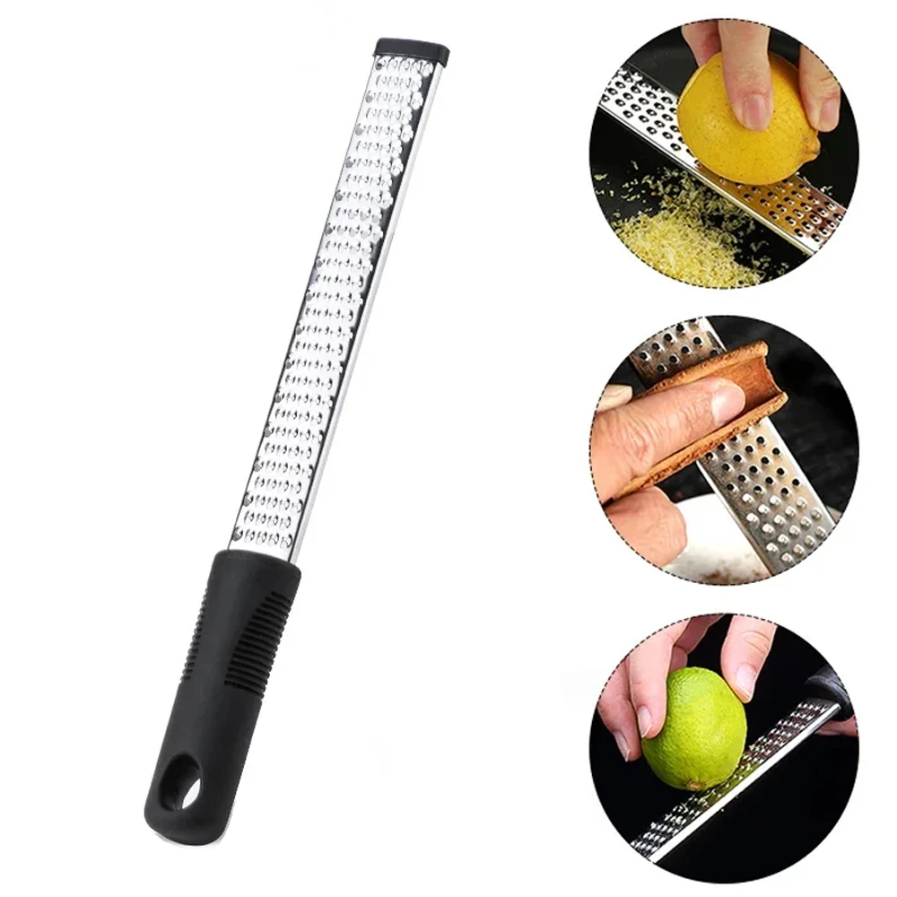 

High Quality Stainless Steel Peel Lemon Cheese Vegetable Manual Grater Peeler Sharp Blade Choppable Cheese Kitchen Tools