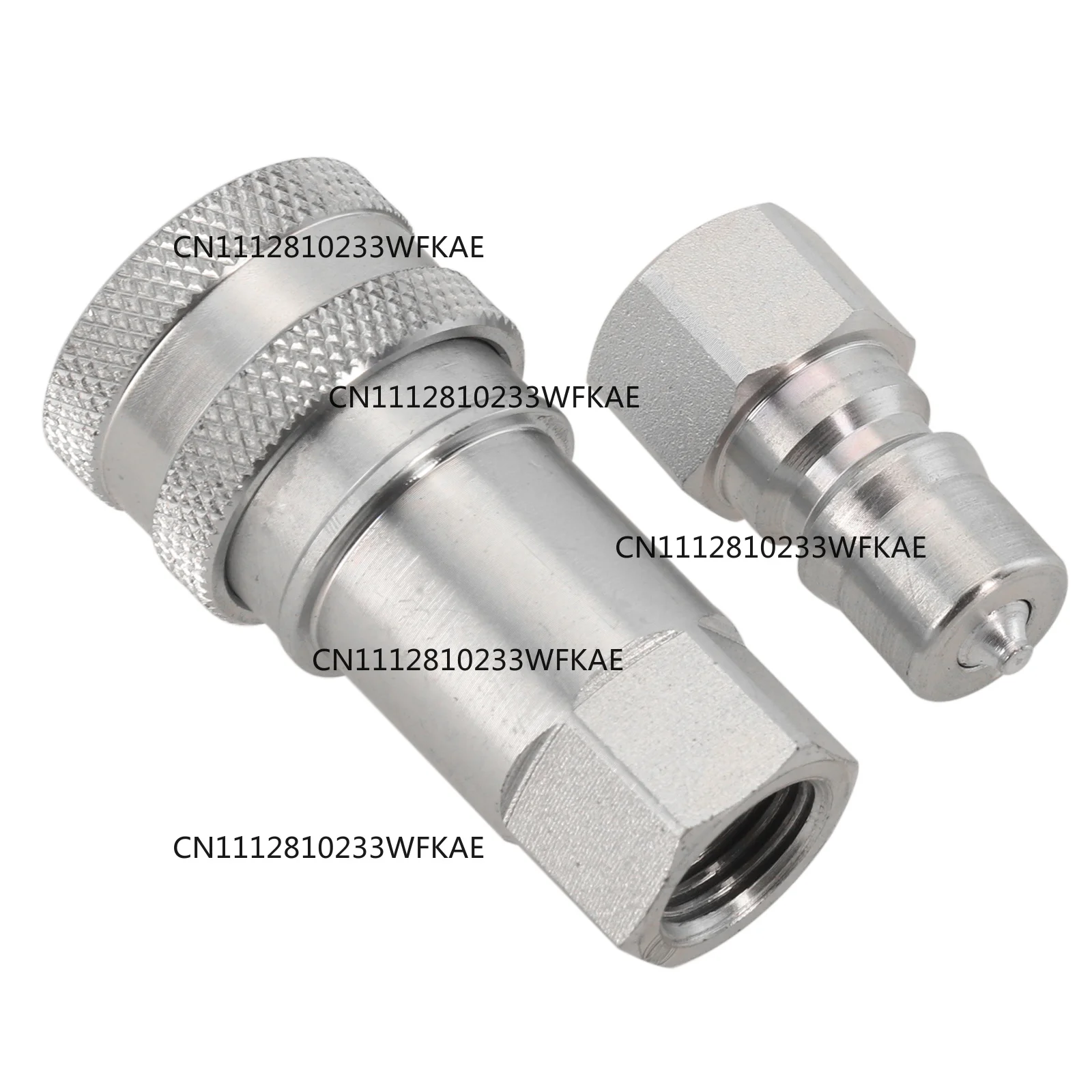 M14x1.5mm Hydraulic Quick Connector Coupler Carbon Steel Socket Female Fittings Thread Pipe Fitting Tool Parts
